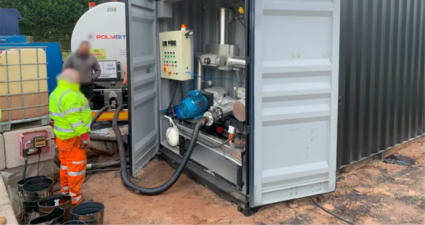 PolyBitumens Emulsions MEST Discharging Operations