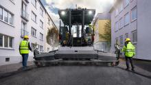 Ammann: patented double tamper can be adjusted on the fly